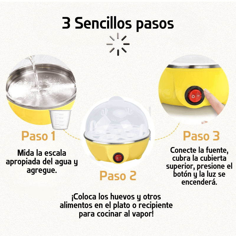 Olla Eléctrica para Huevos